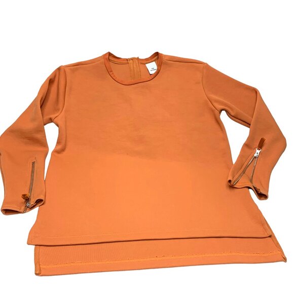 Won Hundred Eliza Cumin Zip Vented Sleeves Pull‎ over Sweatshirt - Picture 8 of 10